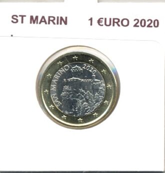 SAINT MARIN 2020 1 EURO SUP
