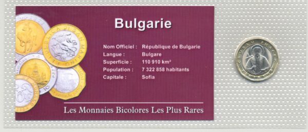 BULGARIE 1 LEV 2002 SUP/NC