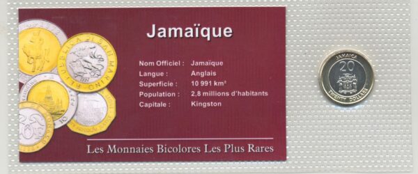 JAMAIQUE 20 DOLLARS 2001 SUP/NC