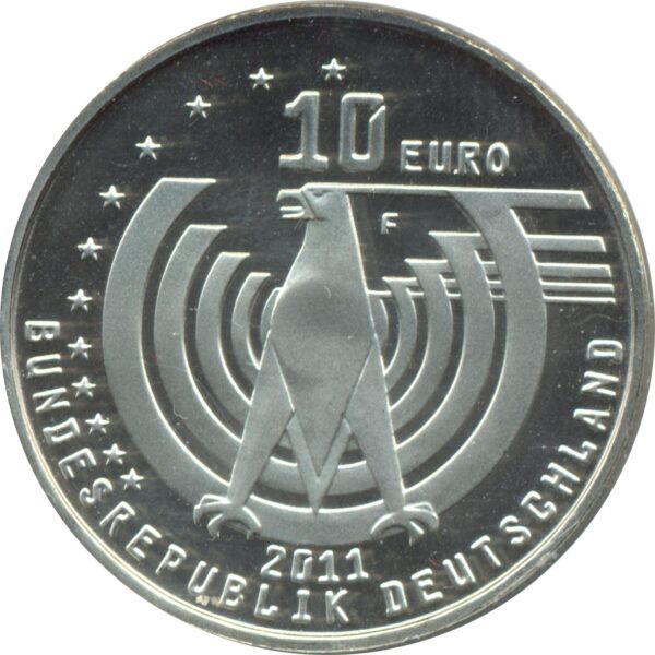Allemagne 2011 F 10 EURO 125 ANS AUTOMOBILE BE