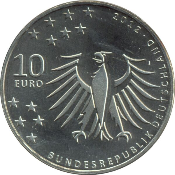 Allemagne 2012 J 10 EURO 150 ANS NAISSANCE DE GERHART HAUPTMANN BE