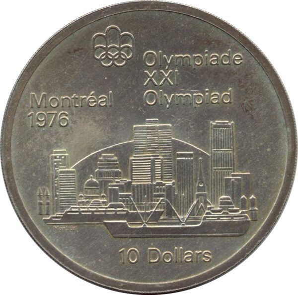 CANADA 10 DOLLARS 1973 XXI OLYMPIADE MONTREAL 1976 SUP