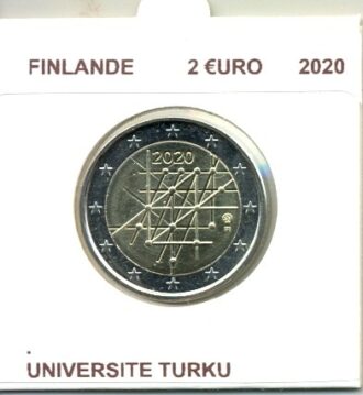 FINLANDE 2020 2 EURO COMMEMORATIVE UNIVERSITE DE TURKU SUP