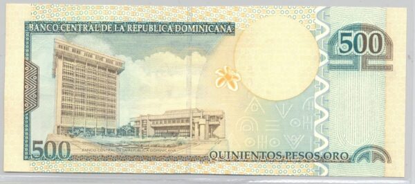REPUBLIQUE DOMINICAINE 500 PESOS 2003 SERIE ED NEUF