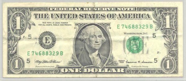 U.S.A. (Virginie) 1 DOLLAR 1999 SERIE E TTB