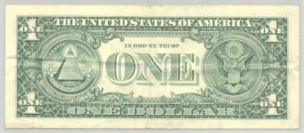 U.S.A. (Virginie) 1 DOLLAR 1999 SERIE E TTB