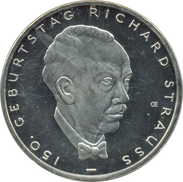 ALLEMAGNE 10 EURO 2014 D 150 ANS RICHARD STRAUSS BE