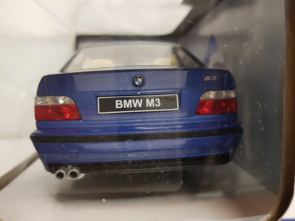 BMW M3 E36 COUPE BLEUE SOLIDO 1/18 BOITE NEUVE