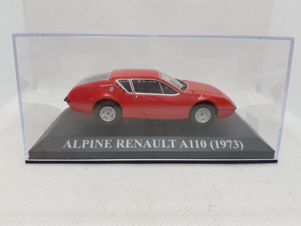 ALPINE RENAULT A110 1973 ROUGE 1/43 BOITE