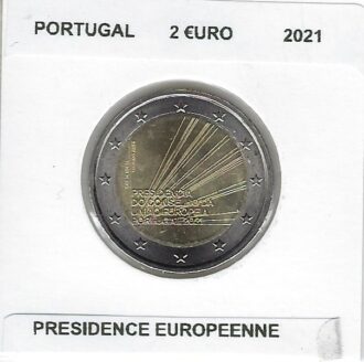 PORTUGAL 2021 2 EURO COMMEMORATIVE PRESIDENCE EUROPEENNE SUP