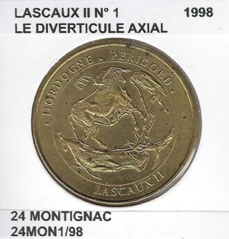 24 MONTIGNAC LASCAUX II Numero 1 LE DIVERTICULE AXIAL 1998 SUP