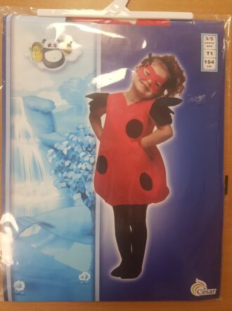 COSTUME COCCINELLE TAILLE 3/5 ANS