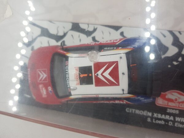 CITROEN XSARA WRC LOEB ELENA RALLYE MONTE CARLO 2005 1/43 BOITE D'ORIGINE