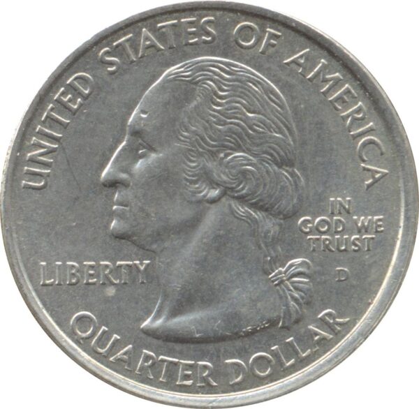U.S.A. - QUARTER DOLLAR (1/4 DOLLAR) 2001 D NEW YORK TTB+