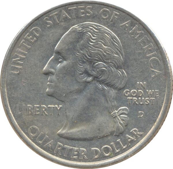 U.S.A. - QUARTER DOLLAR (1/4 DOLLAR) 2002 D MISSISSIPPI TTB+