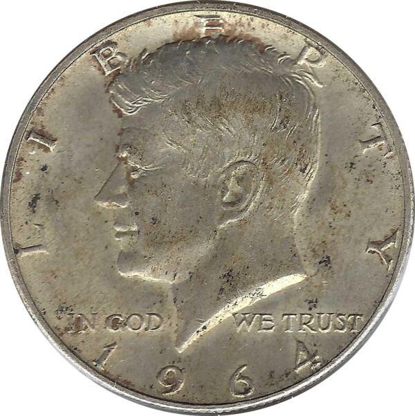 U.S.A. HALF DOLLAR KENNEDY (1/2 DOLLAR) 1964 D TTB+ N2
