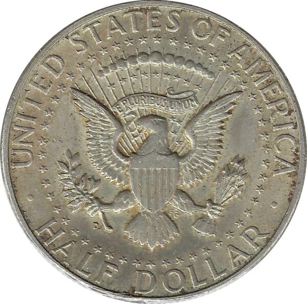 U.S.A. HALF DOLLAR KENNEDY (1/2 DOLLAR) 1964 D TTB+ N2