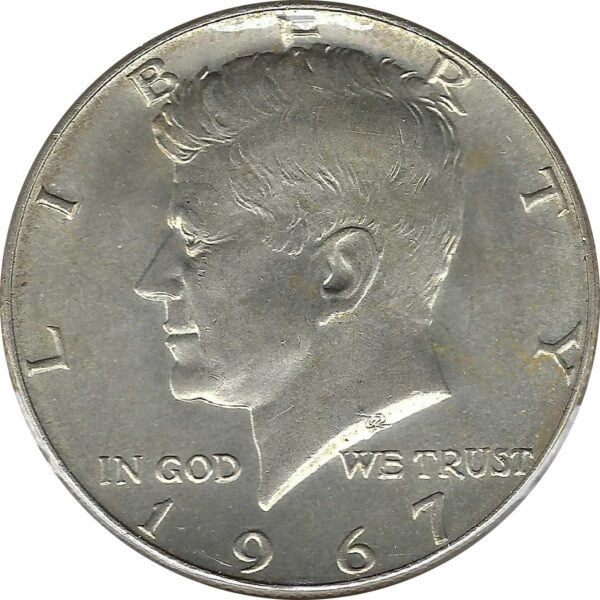 U.S.A. HALF DOLLAR KENNEDY (1/2 DOLLAR) 1967 SUP N1