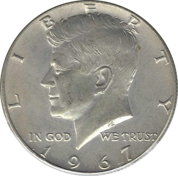 U.S.A. HALF DOLLAR KENNEDY (1/2 DOLLAR) 1967 SUP N2