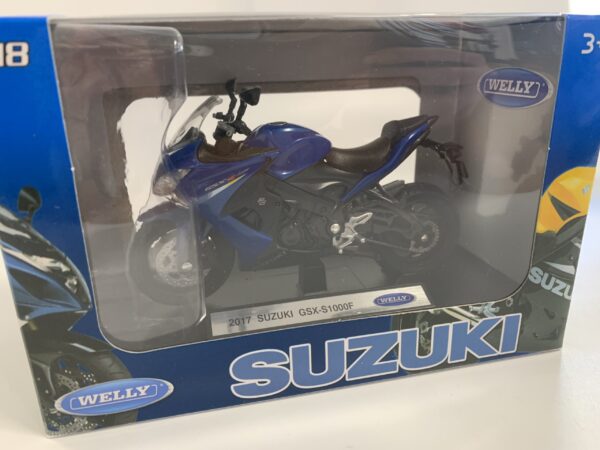 SUZUKI GSX-S 1000F 2017 1/18 WELLY BOITE NEUVE