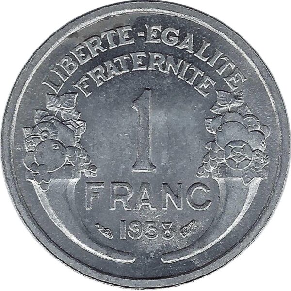 FRANCE 1 FRANC MORLON 1958 SUP