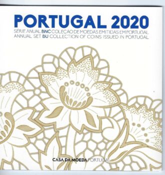 PORTUGAL 2020 SERIE 8 MONNAIES B.U