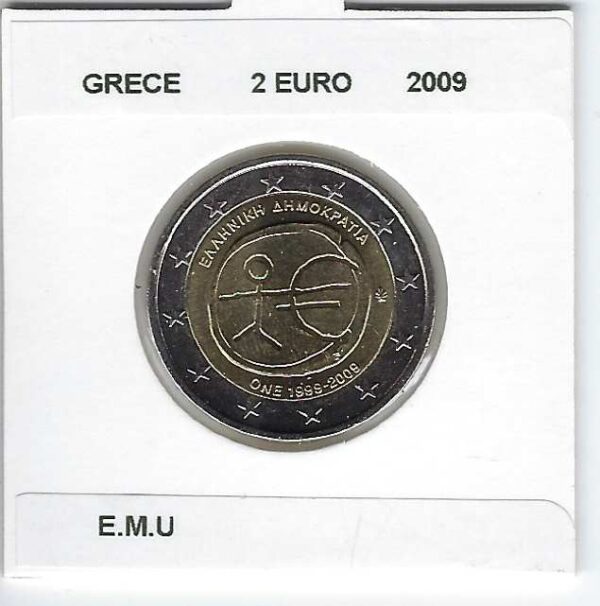 GRECE 2009 A 2 EURO COMMEMORATIVE EMU SUP