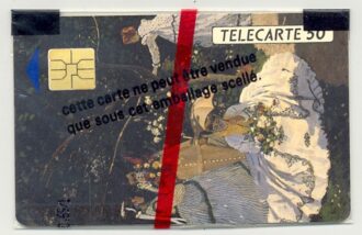 TELECARTE NSB 50 UNITES 07/91 NIVEA TABLEAU DE MONET EN115