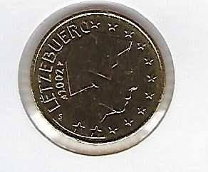 Luxembourg 2002 50 CENTIMES SUP