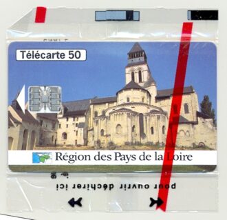 TELECARTE NSB 50 UNITE 05/96 L'ABBAYE PAYS DE LA LOIRE 4 F648