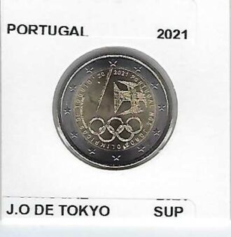 PORTUGAL 2021 2 EURO COMMEMORATIVE J.O DE TOKYO SUP