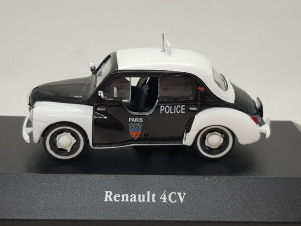 RENAULT 4CV POLICE 1/43 BOITE D'ORIGINE