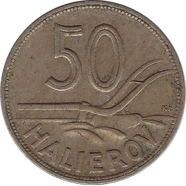 SLOVAQUIE 50 HALIEROV 1941 TTB