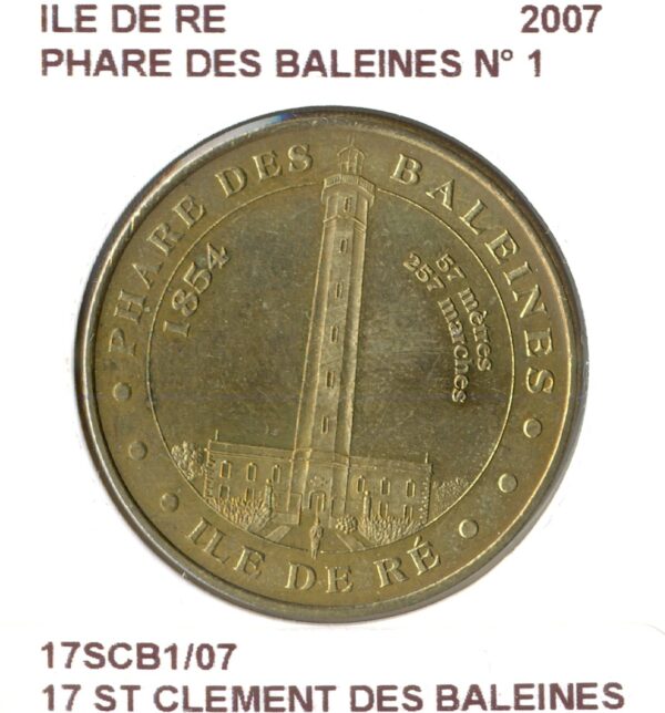 17 ST CLEMENT DES BALEINES ILE DE RE PHARE DES BALEINES N1 2007 SUP-
