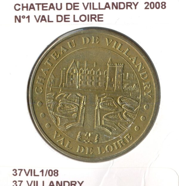 37 VILLANDRY CHATEAU DE VILLANDRY N1 VAL DE LOIRE 2008 SUP-