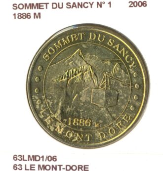 63 LE MONT DORE SOMMET DU SANCY N1 1 886 M 2006 SUP-
