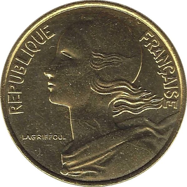 FRANCE 10 CENTIMES LAGRIFFOUL 1998 B.U.