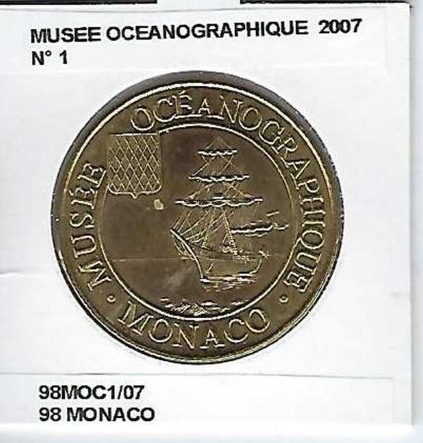 98 MONACO MUSEE OCEANOGRAPHIQUE Numero 1 2007 SUP