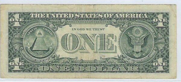 AMERIQUE U.S.A. (New York) 1 DOLLAR 1995 SERIE B58899854L TB+