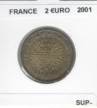 FRANCE 2001 2 EURO SUP-