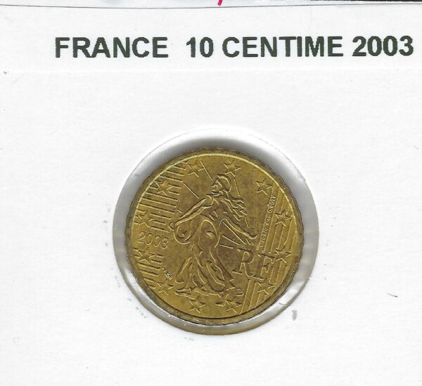 France 2003 10 CENTIMES SUP-