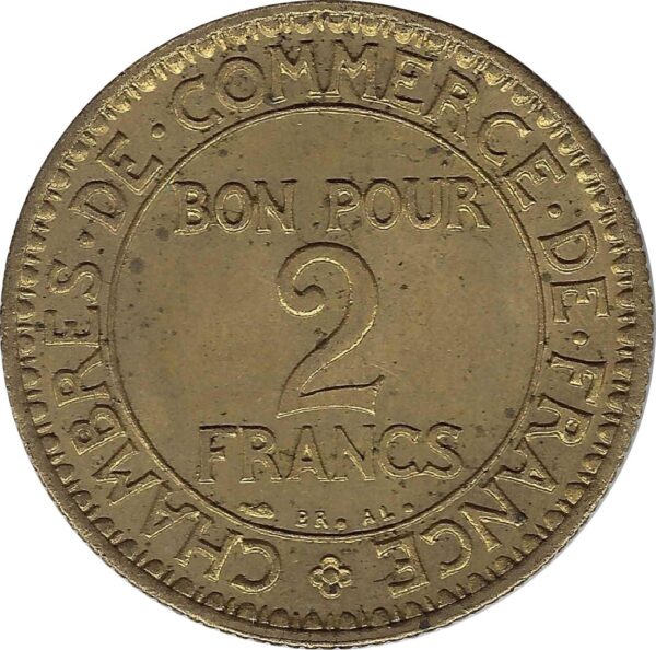 FRANCE 2 FRANCS DOMARD 1922 2 OUVERTS SUP N1
