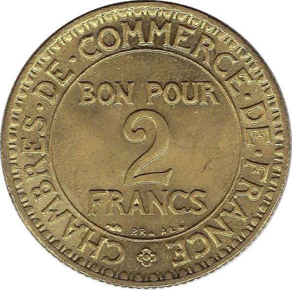 FRANCE 2 FRANCS DOMARD 1922 2 OUVERTS SUP N2
