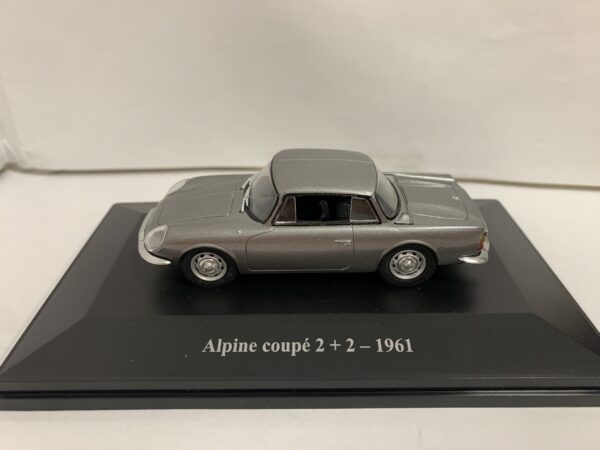 RENAULT ALPINE COUPE 2-2 1961 GRISE 1/43 BOITE D'ORIGINE