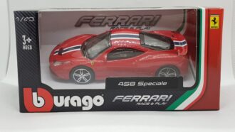 FERRARI 250 GTO BURAGO ROUGE ECHELLE AU 1/43 EME