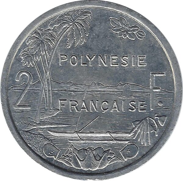 POLYNESIE FRANÇAISE 2 FRANCS 2001 SUP N2
