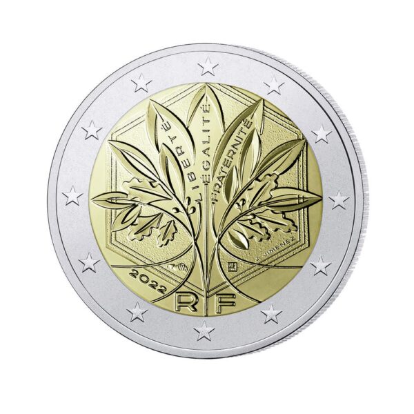 FRANCE 2022 SERIE 8 MONNAIES EURO Coffret BU Monnaie de Paris