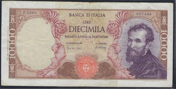 ITALIE 10000 LIRE 20-05-1966 F0269 TTB
