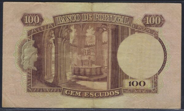PORTUGAL 100 ESCUDOS 25-6-1957 FNN07437 TTB