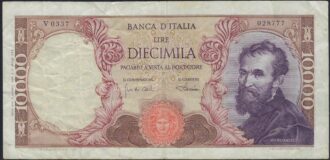 ITALIE 10000 LIRE 20-3-1966 V0337 TTB